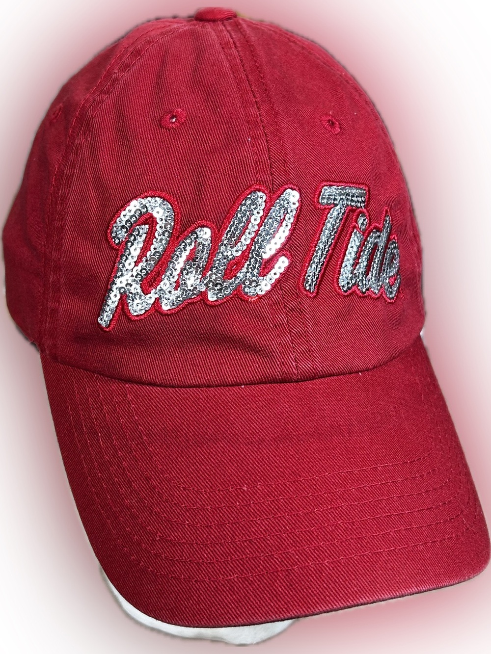 Alabama Roll Tide Sequined Baseball Cap